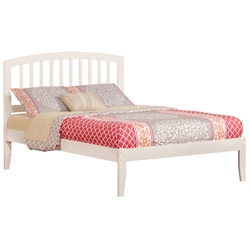 Richmond Traditional Bed with Open Footrails - White Richmond Traditional Bed with Open Footrails - White