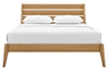Sienna Platform Bed - Caramelized sienna, platform, bed, caramelized, g0090ca