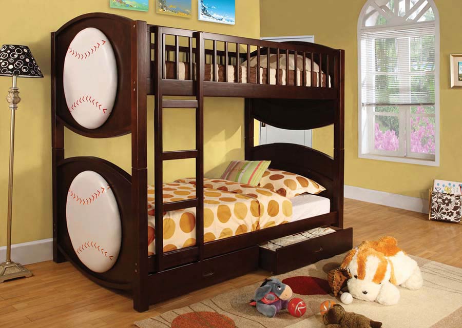Ted Bunk Bed, Sports Themed Bunk Beds