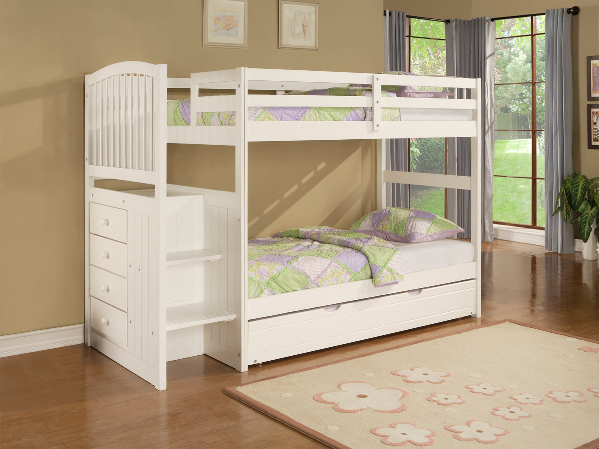 twin girls bed