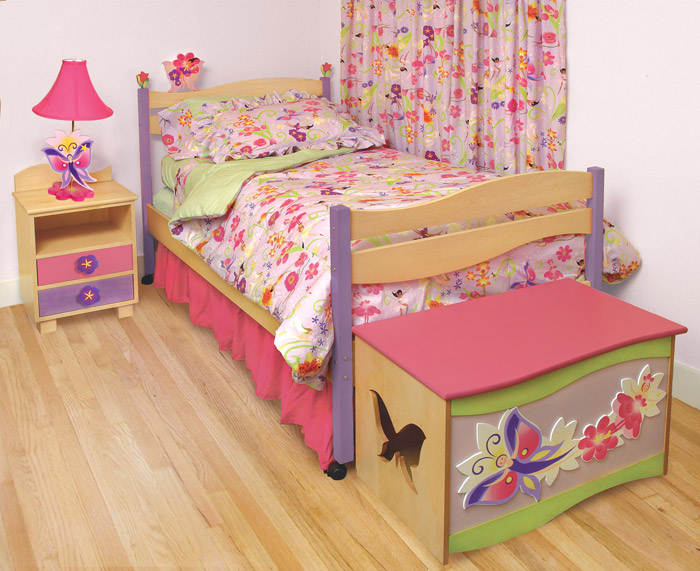 twin platform bed for kids