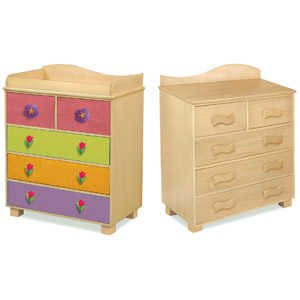 Mystic Garden Dresser Your little girl with feel the warmth of nature in no time with the Mystic Garden Dresser.