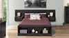 Marcello Deluxe Storage Platform Bed with Included Headboard The Marcello Deluxe Storage Platform Bed is part of an exciting line of contemporary bedroom furniture.